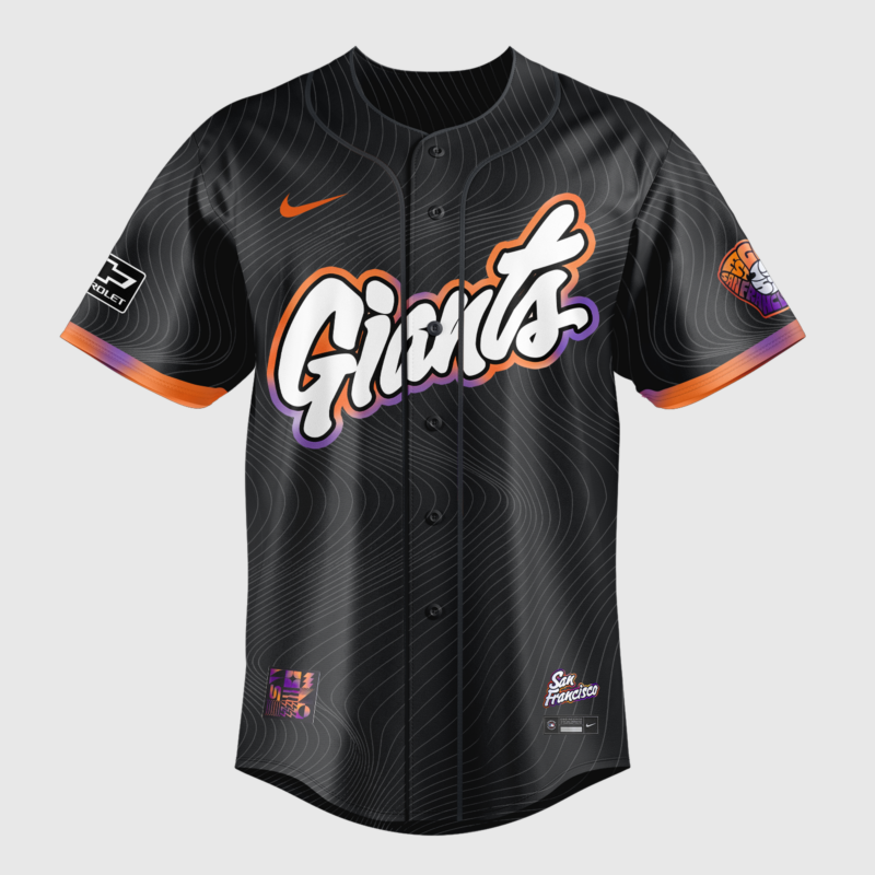 San Francisco Giants Nike Anthracite 2025 City Connect Limited Jersey - Image 2