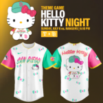 San Diego Padres x hello kitty limited edition 2025 BASEBALL JERSEY