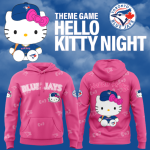 Toronto Blue Jays x Hello Kitty Special Edition 2025 Hoodie