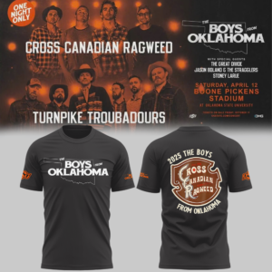 Cowboys Limited The Boys From Oklahoma Black T shirt 2025