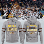 Western Michigan University Broncos Hockey Team 2025 National Champion Hoodie