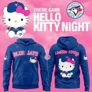 Toronto Blue Jays x Hello Kitty Special Edition 2025 Hoodie
