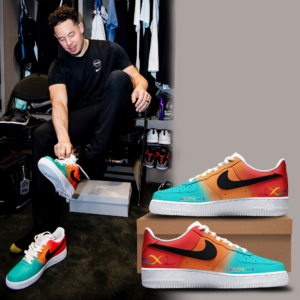 Limited Edition San Antonio Spurs  Autism Acceptance Month Sneaker