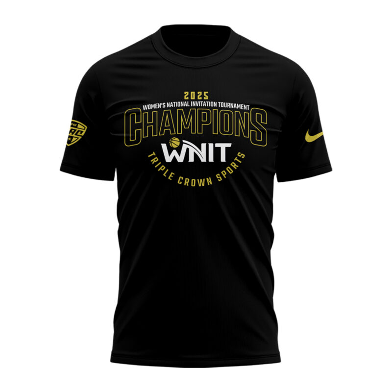 Buffalo Women's Basketball WNIT Champions Tshirt black2 limited edition. - Image 2