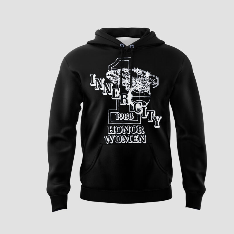 Honor Women's Limited Edition 2025 Hoodie BLACK - Image 2