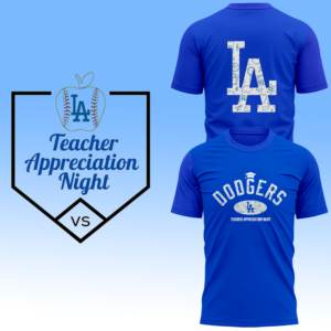 LA Dodgers Teacher Appreciation Night 2025 tshirt