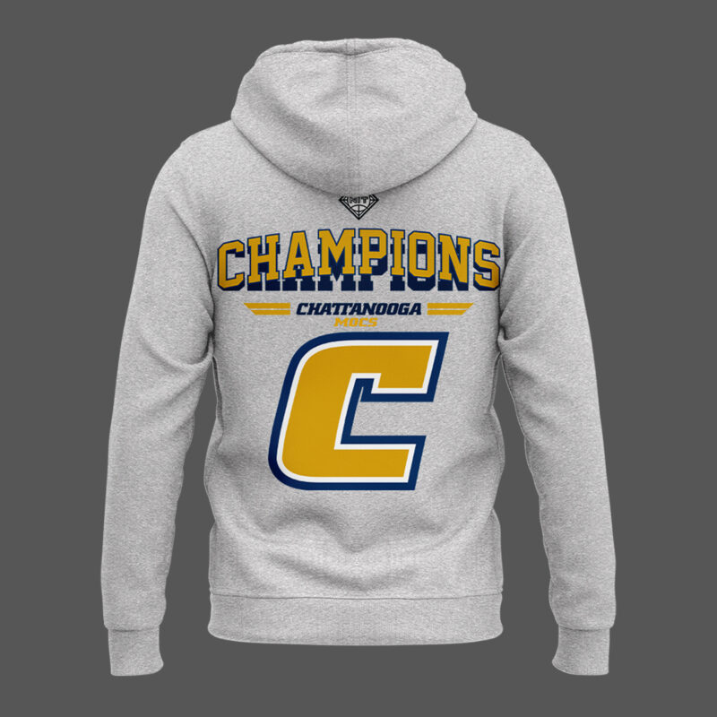 Chattanooga Mocs CHAMPIONS Hoodie gray limited edition. - Image 3