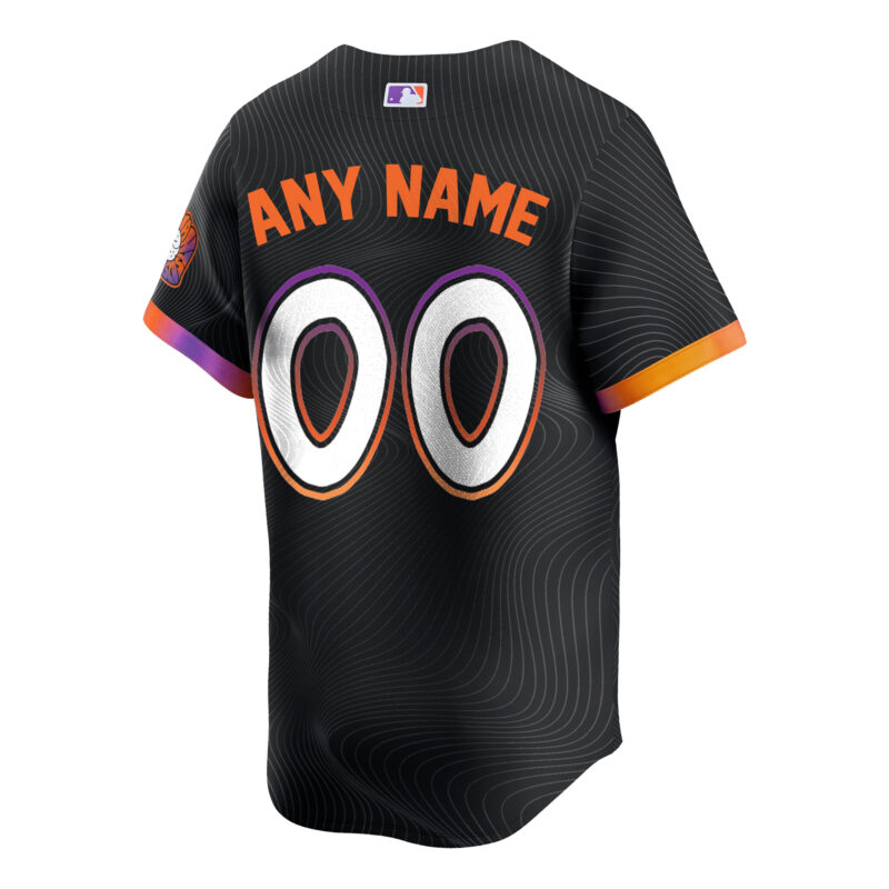 Men's San Francisco Giants Nike Anthracite 2025 City Connect Limited Jersey - Image 3