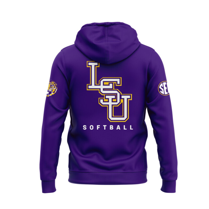 LSU Softball Coach Beth Torina Limited Edition 2025  Hoodie - Image 3