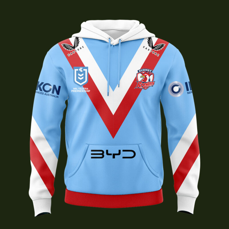 Sydney Roosters Men's ANZAC Hoodie 2025 Special Edition I - Image 2