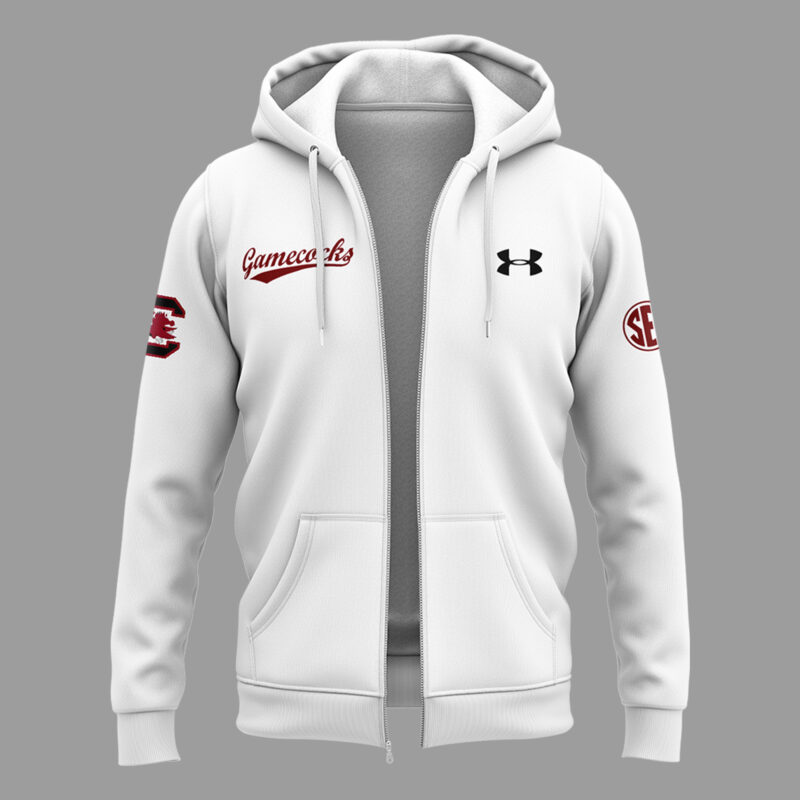 South Carolina Women's Basketball Limited Edition 2025 Zip Hoodie - Image 2