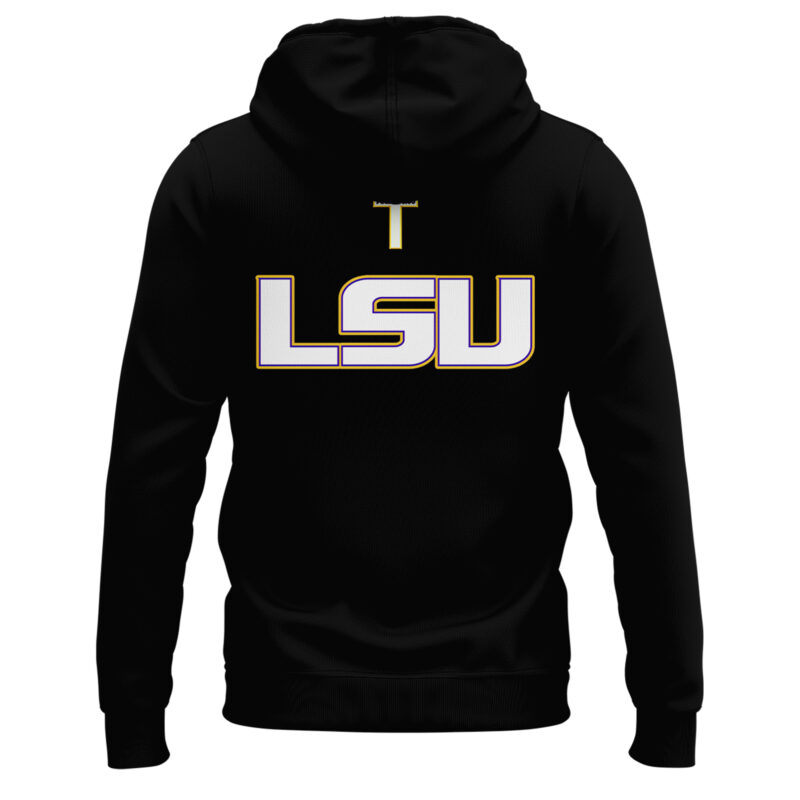 LSU Basketball Jesus Won - Black Hoodie l Limited Edition. - Image 3