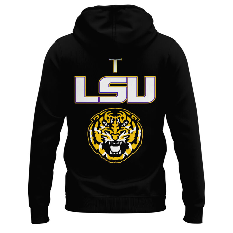 LSU Basketball Jesus Won - Black Hoodie ll Limited Edition. - Image 3