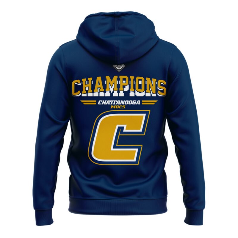 Chattanooga Mocs CHAMPIONS Hoodie navy limited edition. - Image 3