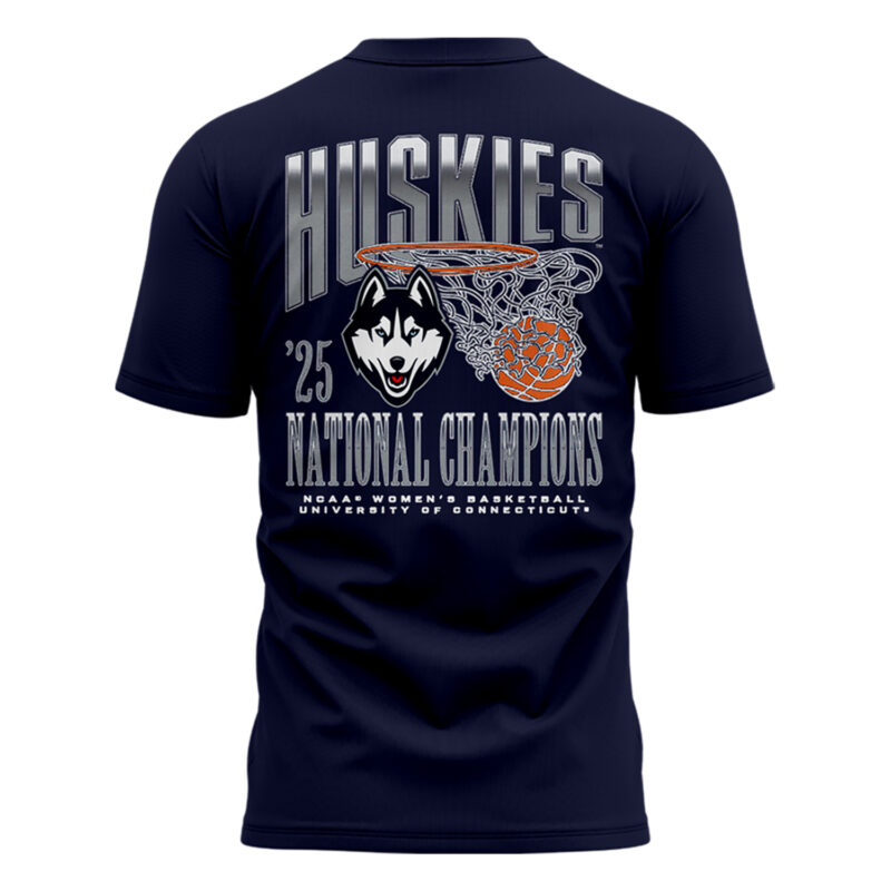UConn Women's Basketball 12-Time National Champs Heavyweight Tee limited edition - Image 3