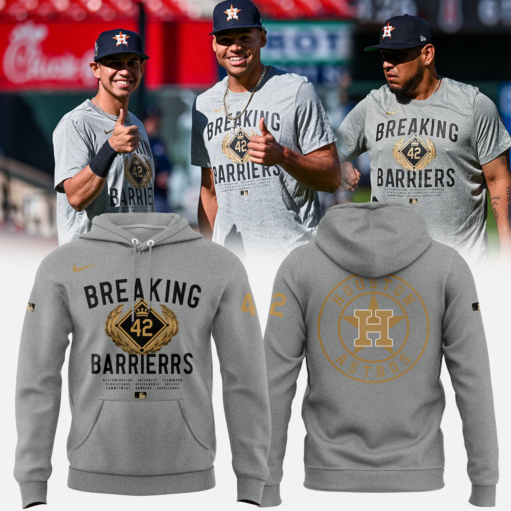 Jackie Robinson 42 Forever Limited Edition Hoodie