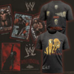 CACTUS JACK X WWE TEE CHARCOAL BLACK LIMITED EDITION