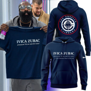 Los Angeles Clippers "IVICA ZUBAC" Hoodie Limited edition