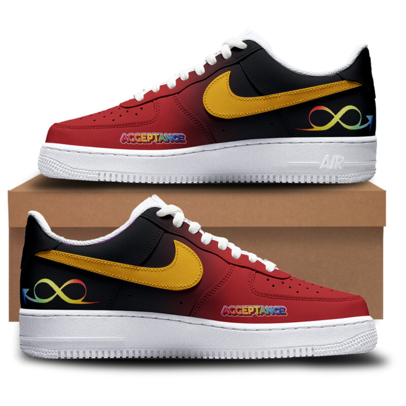 Nike Air Force 1 'Miami Heat' Shoes Tothemaxfoundation x JSM801 x NBA - Limited Edition. - Image 2