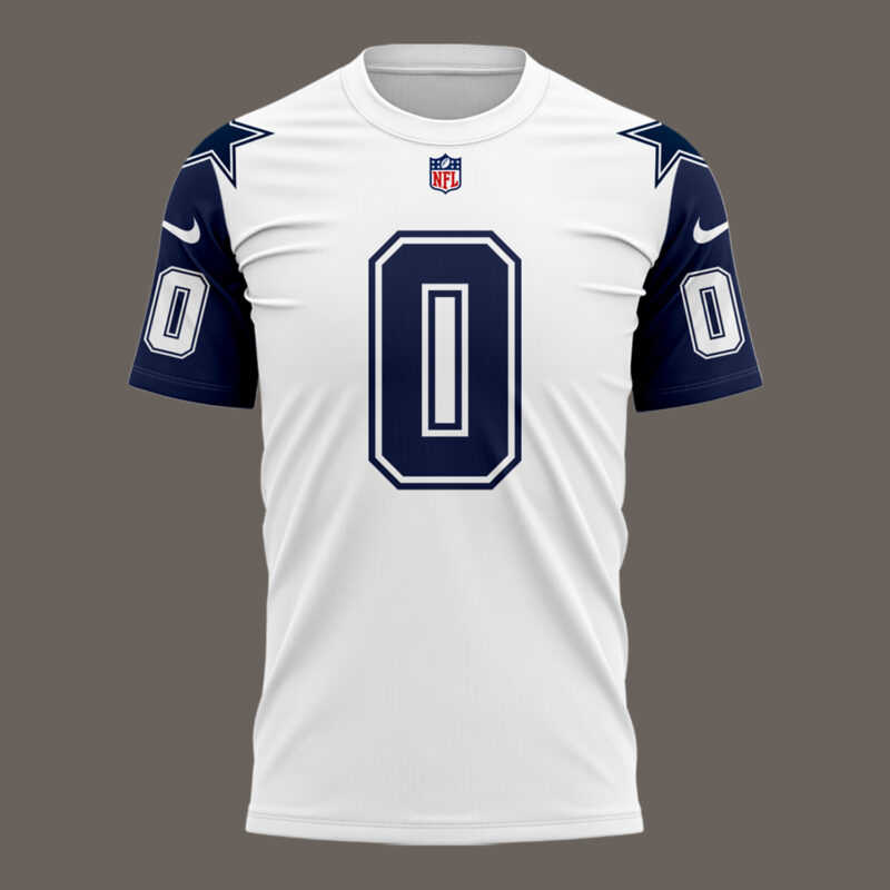 Dallas Cowboys  Nike Alternate Custom Game Tshirt DeMarvion Overshown Limited Edition. - Image 2