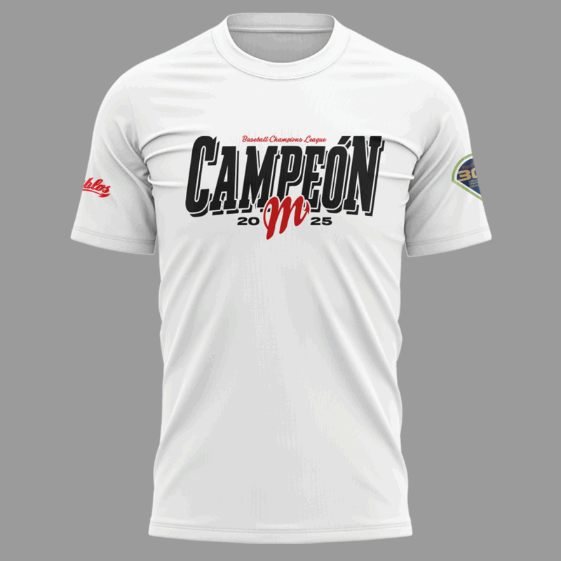 Limited Edition New Primer torneo internacional ganado Diablos Rojos del México T-shirt - Image 2