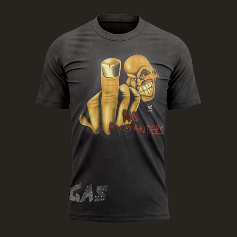CACTUS JACK X WWE TEE CHARCOAL BLACK LIMITED EDITION - Image 2