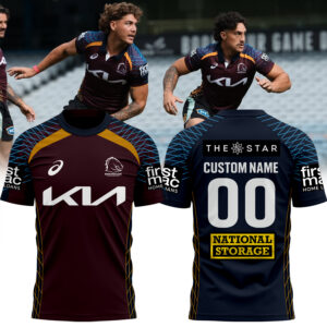 Brisbane Broncos 2025 Mens Replica Tshirt Special Edition