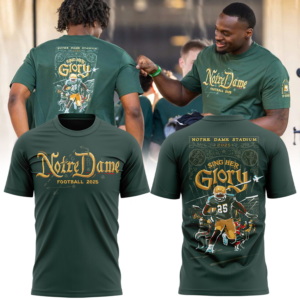Notre Dame Football limited edition 2025 T shirt