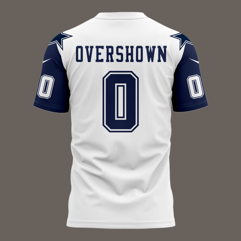 Dallas Cowboys  Nike Alternate Custom Game Tshirt DeMarvion Overshown Limited Edition. - Image 3