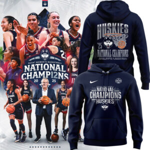 UConn Women's Basketball 12-Time National Champs Heavyweight Hoodie limited edition.