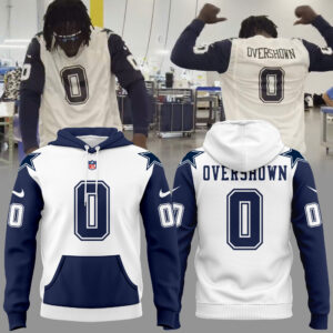 Dallas Cowboys  Nike Alternate Custom Game Hoodie DeMarvion Overshown Limited Edition.