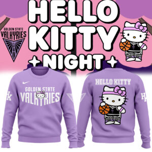 Golden State Valkyries x Hello Kitty Limited Edition 2025  SWEATSHIRT