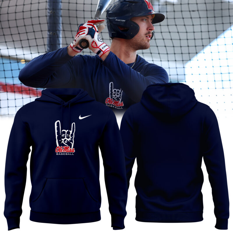 Limited Edition OLE MISS Baseball Hoodie l 2025