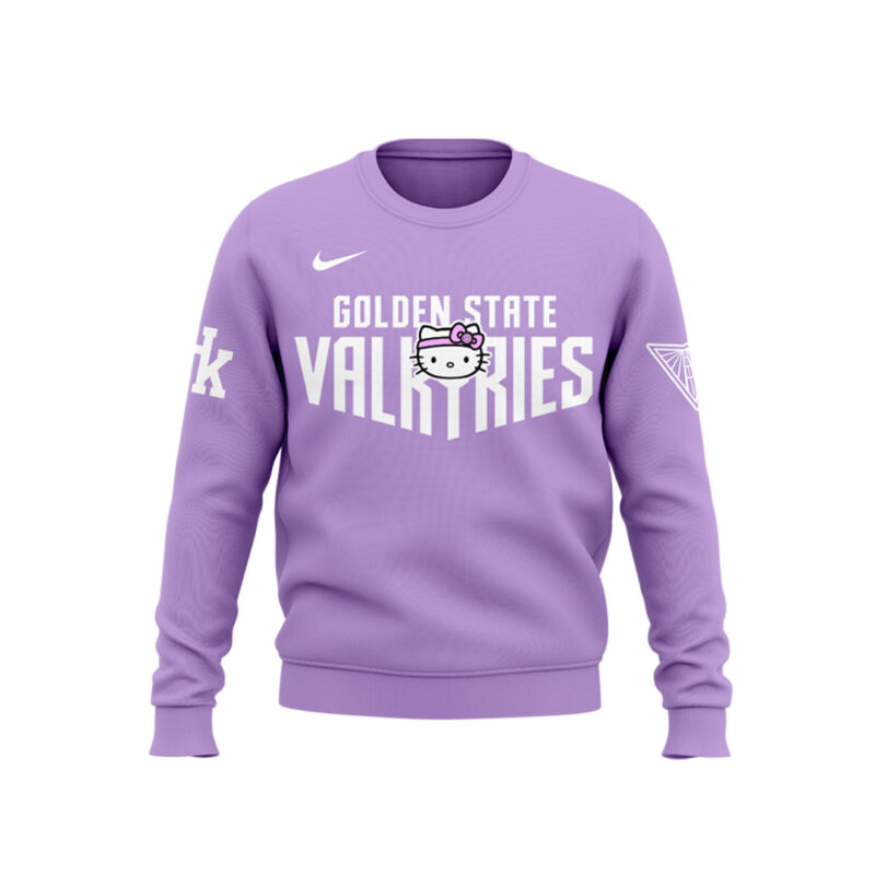 Golden State Valkyries x Hello Kitty Limited Edition 2025  SWEATSHIRT - Image 2