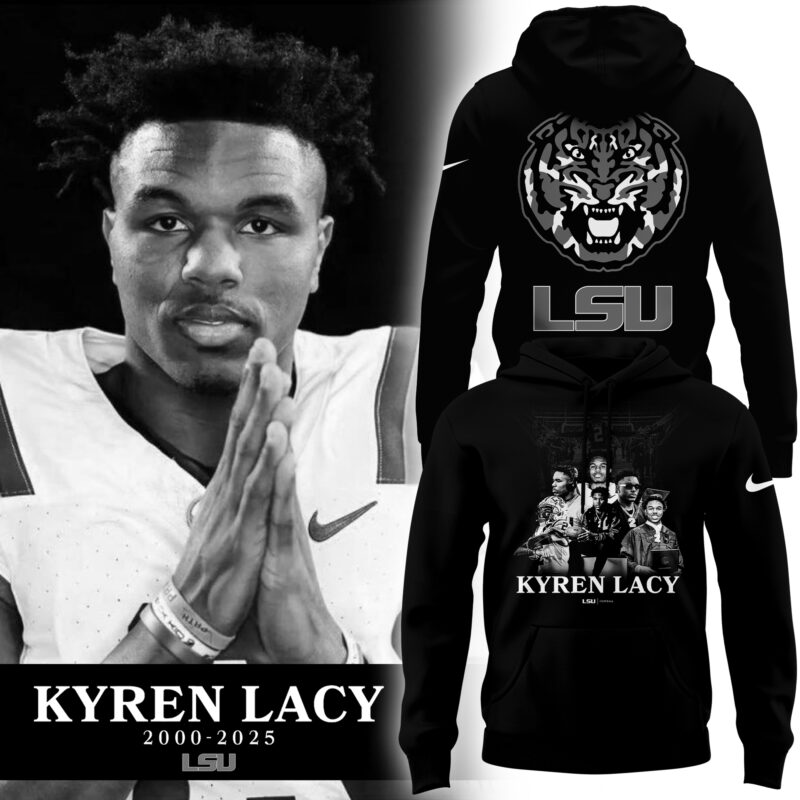 Perfect Gift For Fan - Thankyou Kyren Lacy Hoodie Black