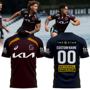 Brisbane Broncos 2025 Mens Replica Tshirt I Special Edition