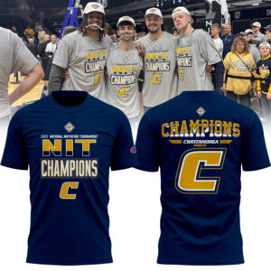 Chattanooga Mocs CHAMPIONS Tshirt navy limited edition.