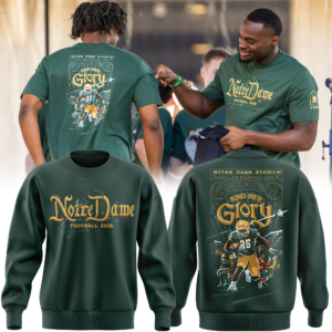 Notre Dame Football limited edition 2025   sweatshirt