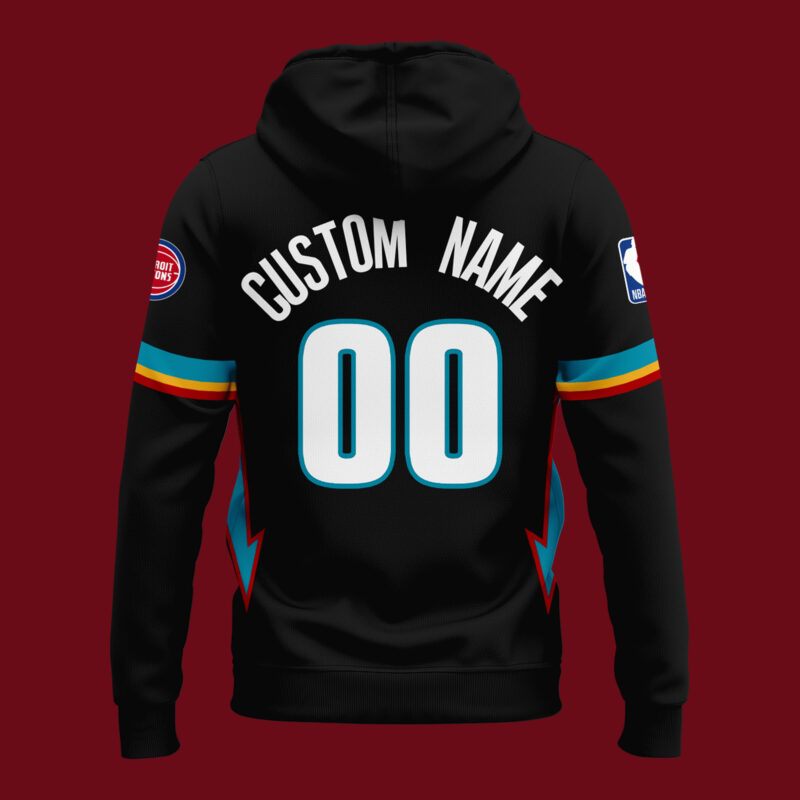 DETROIT PISTONS NEW EDITION HOODIE 2025-26 LIMITED EDITION. - Image 3