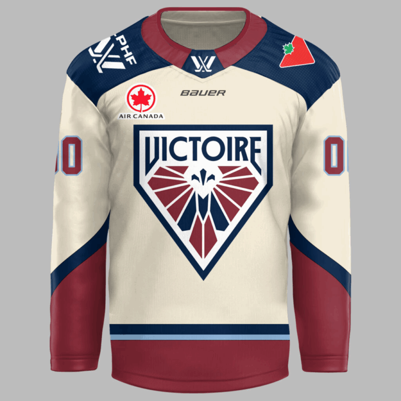 Victoire de Montréal Limited Edition Hockey Jersey 2025 - Image 2