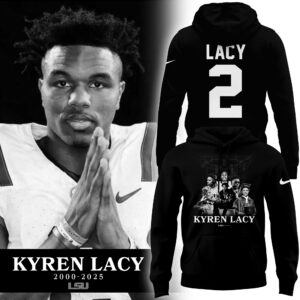Perfect Gift For Fan - Thankyou Kyren Lacy Hoodie Black I