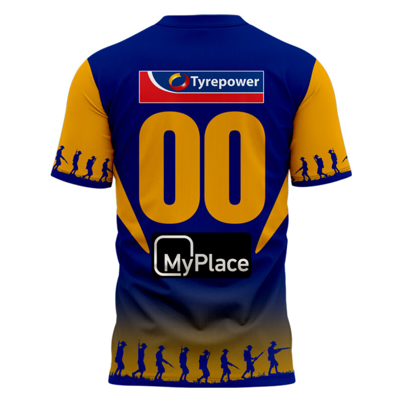 West Coast Eagles ANZACs Special Edition Tee 2025 I - Image 3