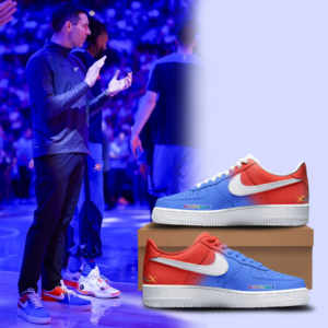 Limited Edition Oklahoma City Thunders Autism Acceptance Month Sneaker