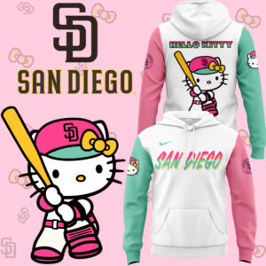San Diego Padres x hello kitty limited edition 2025 Hoodie