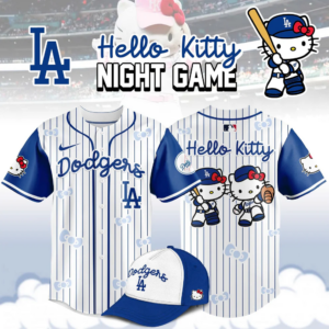 Los Angeles Dodgers MLB x Hello Kitty Night Game Limited Edition Jersey 2025