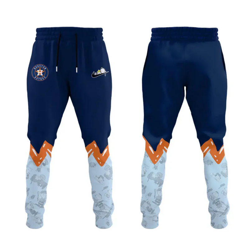 Houston Astros 75th Anniversary of Peanuts Hoodie 4 - Image 3