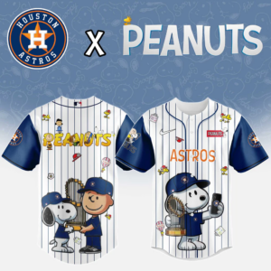 Houston Astros x Peanuts Night 2025 Baseball Jersey Editions Limited
