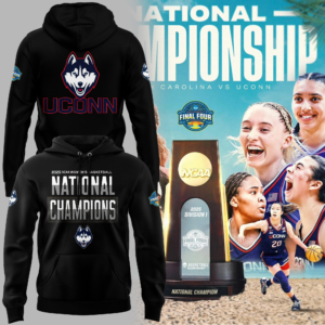 UConn Women’s Basketball  2025 NCAA Women's Basketball National Champions  Hoodie