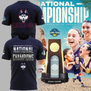 UConn Women’s Basketball  2025 NCAA Women's Basketball National Champions  tshirt