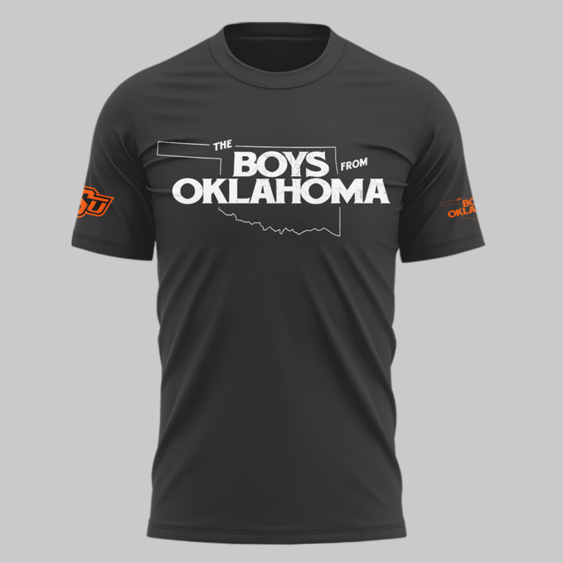Cowboys Limited The Boys From Oklahoma Black T shirt 2025 - Image 2